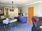 Wohnzimmer teilansicht - „Familienfreundliches REH in Giengen a. d. Brenz“ mit schönem Garten“