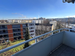 "3-Zi.-OG-ETW mit freiem Blick in Stuttgart-Rot" - Balkon Wohnzimmer Ausblick