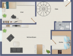 Obergeschoss - „Charmante 3-Zi.-Maisonettewohnung im Herzen von Bönnigheim“